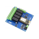 4-Channel DPDT Signal Relay Shield + 4 GPIO with IoT Interface